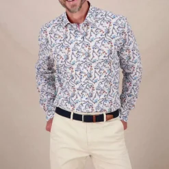 A Fish Named Fred Forest Animals Shirt in Multicolour Blue