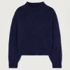 AMERICAN VINTAGE East Jumper in Navy Melange
