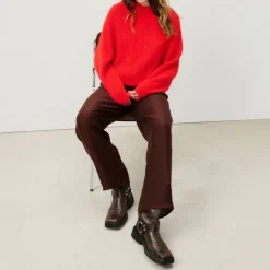 AMERICAN VINTAGE East Jumper in Piment Chine