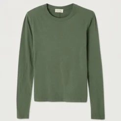 AMERICAN VINTAGE Gamipy Long Sleeve Top in Turtle