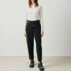 AMERICAN VINTAGE Gamipy Long Sleeve Top in White