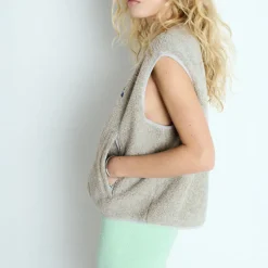 AMERICAN VINTAGE Hoktown Fleece in Polar Melange