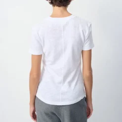 AMERICAN VINTAGE Sonoma S/S Top in White