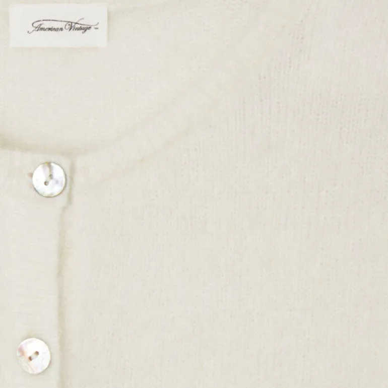 AMERICAN VINTAGE Vitow Cardigan in White