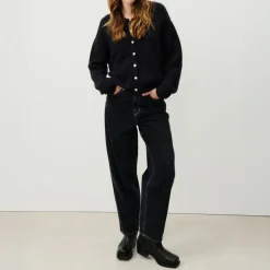 AMERICAN VINTAGE Vitow Cardigan in Black