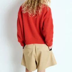 AMERICAN VINTAGE Vitow Jumper in Strawberry