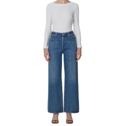 Annina 33 High Rise Wide Leg Jeans in Starsign | Collen & Clare