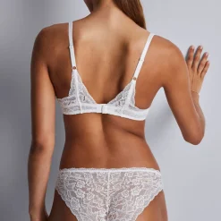 AUBADE Rosessence Moulded Half Cup Bra in Opal