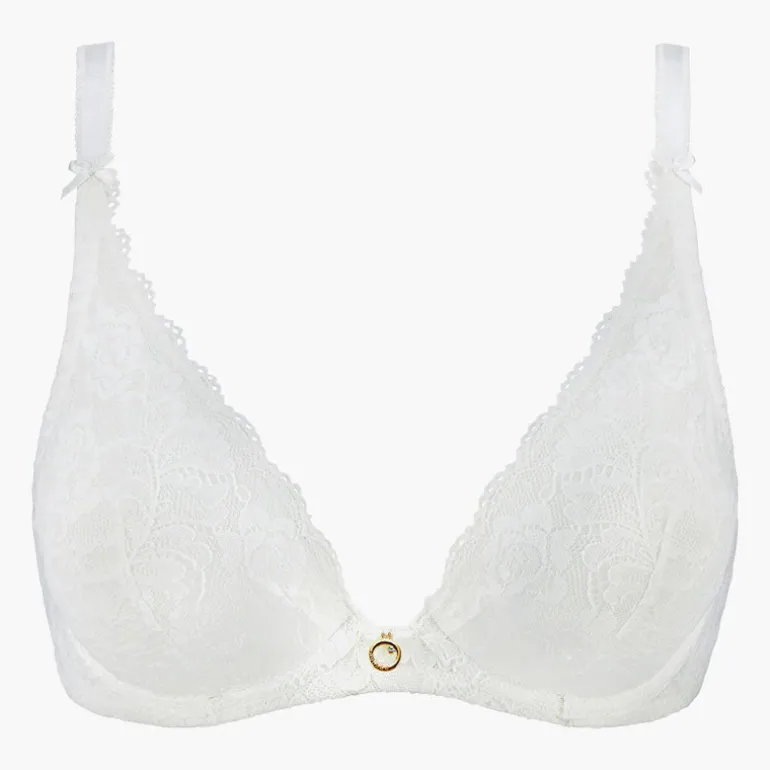 AUBADE Rosessence Triangle Bra in Opal