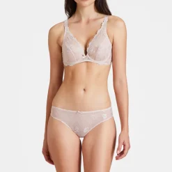 AUBADE Softessence Plunge Bra in Skin
