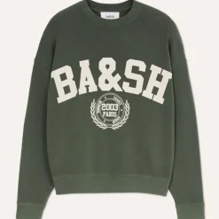 Ba&Sh Benjamin Sweater in Kaki
