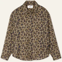 BA&SH Billie Shirt in Kaki