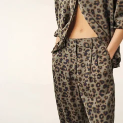BA&SH Bloy Pants in Kaki