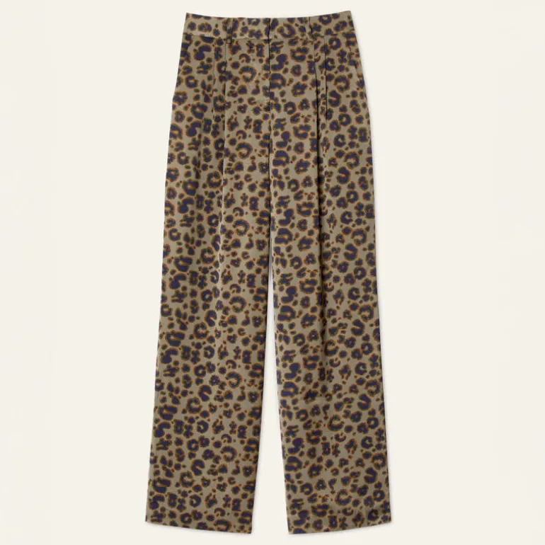 BA&SH Bloy Pants in Kaki