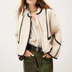 BA&SH Chim Jacket in Ecru