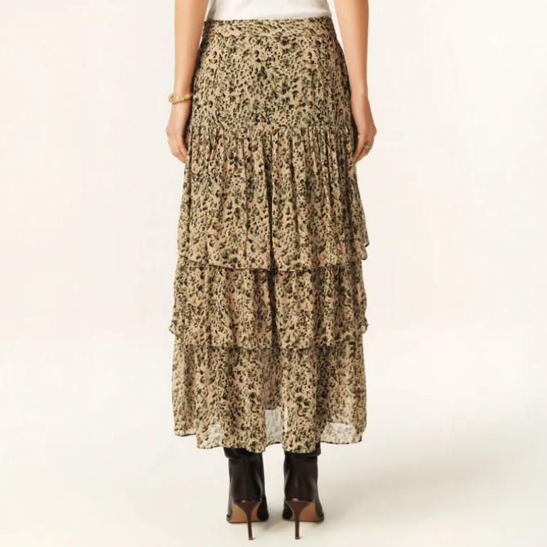 BA&SH Coccie Skirt in Ecru
