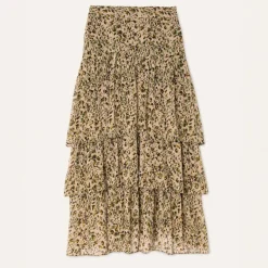 BA&SH Coccie Skirt in Ecru