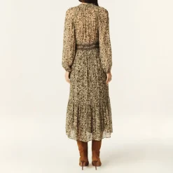 BA&SH Coraly Dress in Ecru