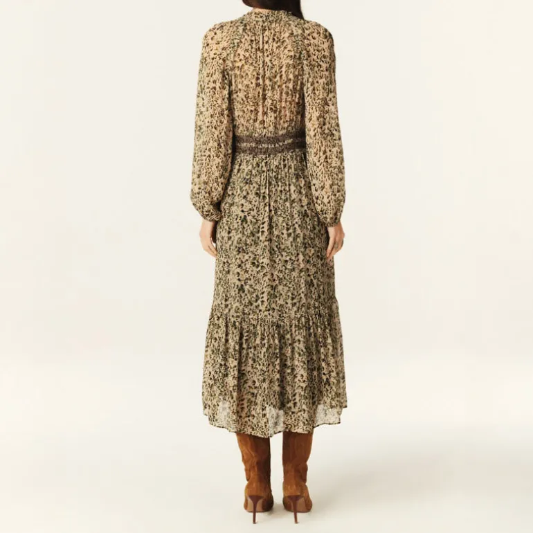 BA&SH Coraly Dress in Ecru
