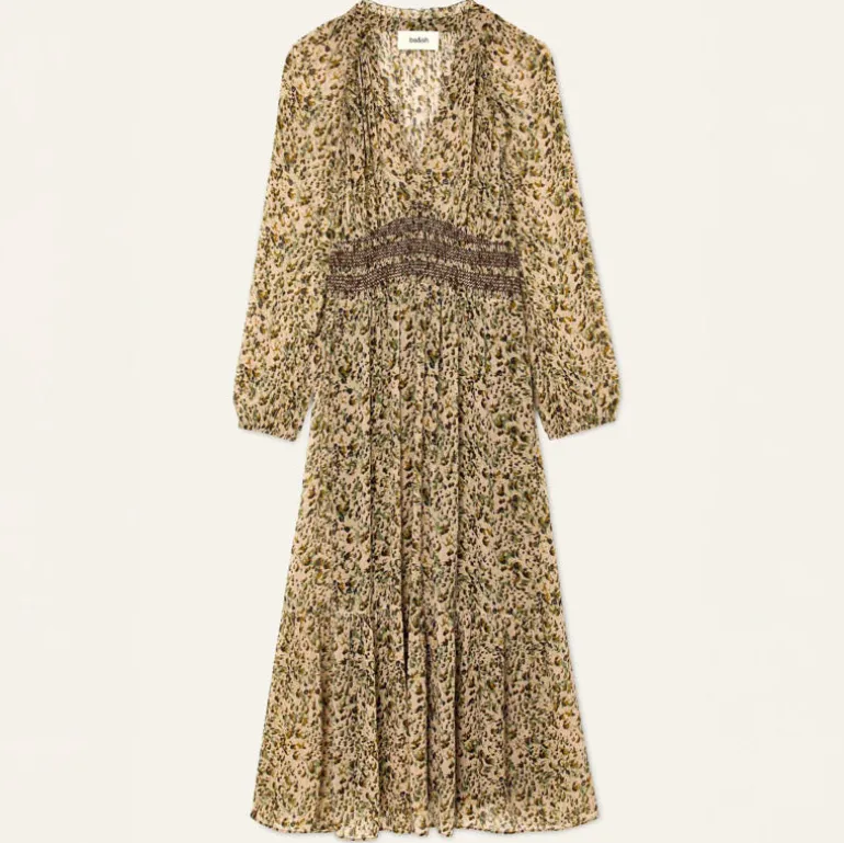 BA&SH Coraly Dress in Ecru