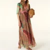 BA&SH Fanta Dress in Multicolour