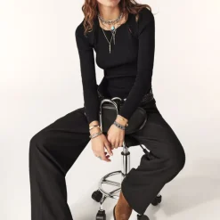 Ba&Sh Pietra Jumper in Black