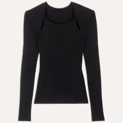 Ba&Sh Pietra Jumper in Black