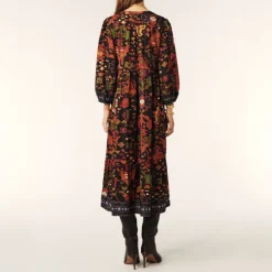 Ba&Sh Valley Dress in Noir