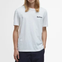 BARBOUR Barbour Homelane Relaxed Fit T-Shirt in Whisper White