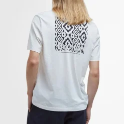 BARBOUR Barbour Homelane Relaxed Fit T-Shirt in Whisper White