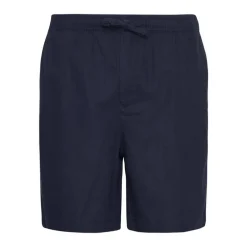 BARBOUR Cotton Linen Relaxed Short in Navy