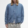 BARBOUR Durham Chambray Casual Jacket in Chambray