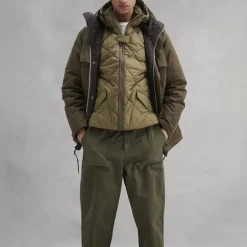 Barbour Durham Re-engineered Wax Jacket in Beech