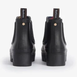Barbour Halton Chelsea Welly Boots in Black
