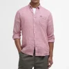 BARBOUR Linton Tailored Shirt in Red Spice