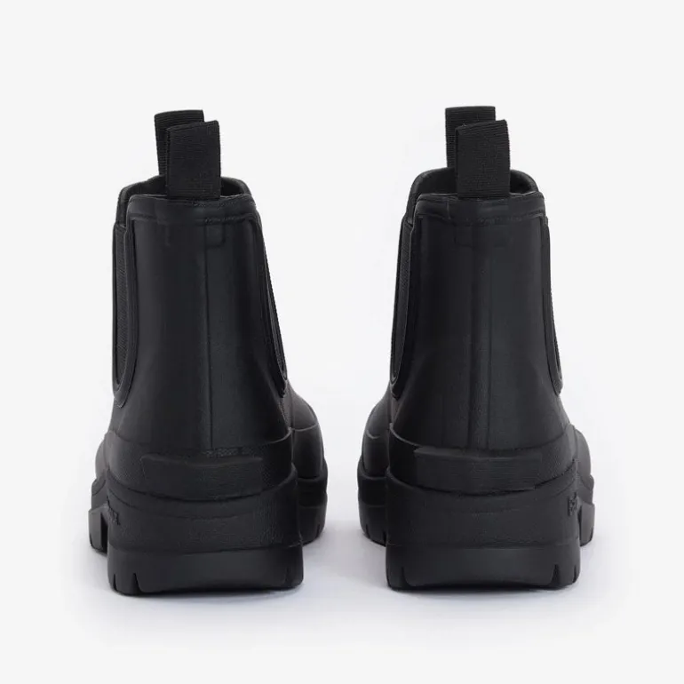 Barbour Mens Nimbus Chelsea Welly Boots in Black