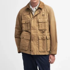 BARBOUR Modified Transport Casual Jacket in Golden Khaki