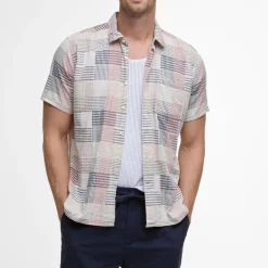 BARBOUR Oakshore Summer Fit Shirt in Washed Stone