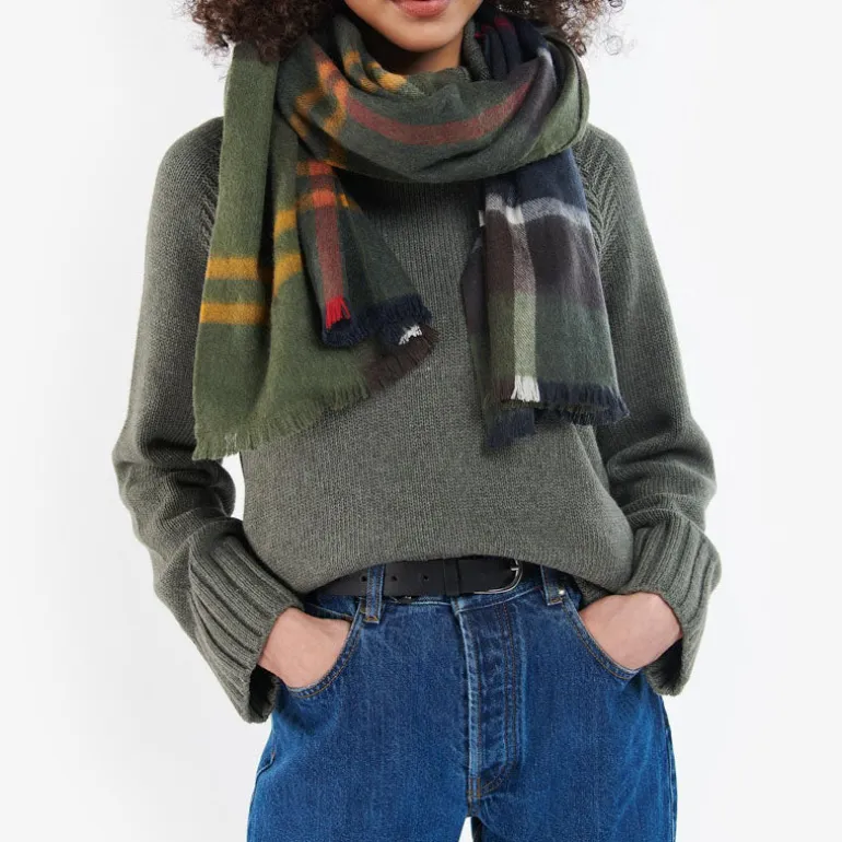 Barbour Rosefield Tartan Scarf in Classic Tartan