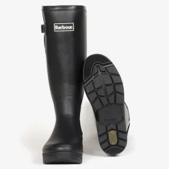 Barbour Tempest Tall Welly Boots in Black