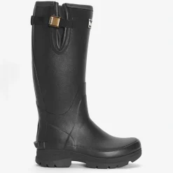 Barbour Tempest Tall Welly Boots in Black