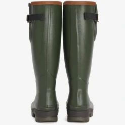 Barbour Tempest Tall Welly Boots in Olive
