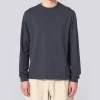Basic L/S T Shirt in Blue Graphite | Collen and Clare