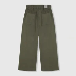BEATRIZ FUREST Outside Wide Leg Trousers 49R316 in Kaki