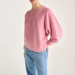 Bellerose Fella Sweatshirt in Pink Lady
