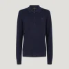 BELSTAFF Drift Knitted Polo in Dark Ink