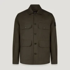 BELSTAFF Forge Overshirt in Army Olive