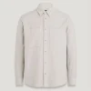 BELSTAFF Foundry Shirt in Chrome Grey