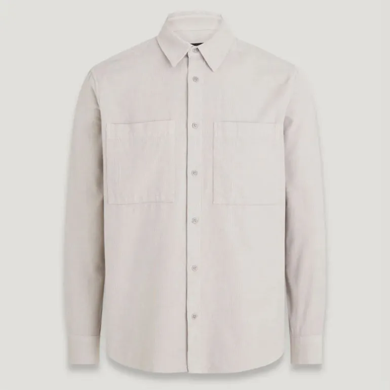 BELSTAFF Foundry Shirt in Chrome Grey