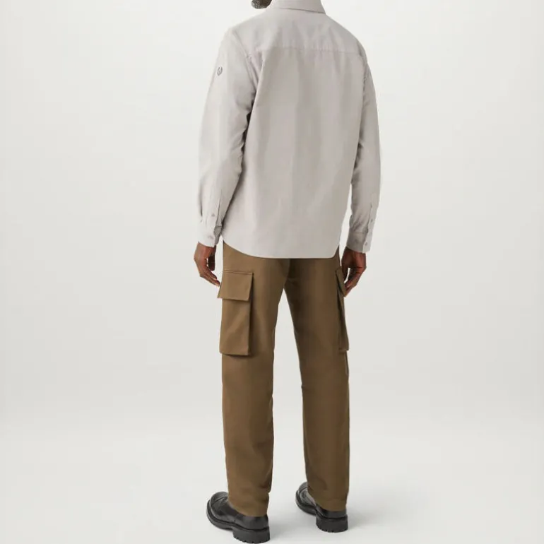 BELSTAFF Foundry Shirt in Chrome Grey